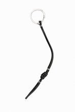 Load image into Gallery viewer, m.a+ silver / leather key holder / A-KH1 GR 3,0 (BLACK)