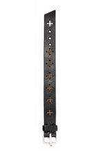 Load image into Gallery viewer, m.a+ cross stitched med wrist band / A-F8E1 GR 3,0 (BLACK)
