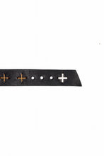 Load image into Gallery viewer, m.a+ cross stitched med wrist band / A-F8E1 GR 3,0 (BLACK)