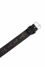 Load image into Gallery viewer, m.a+ cross stitched med wrist band / A-F8E1 GR 3,0 (BLACK)