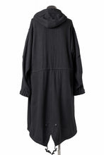 画像をギャラリービューアに読み込む, Y&#39;s for men MODS COAT WITH TOGGLE BUTTON / SMOOTH FLANNEL (BLACK)