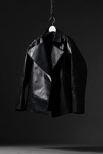 画像をギャラリービューアに読み込む, ierib exclusive Jean Coat-Blouson / Horse Nubuck Leather (BLACK)