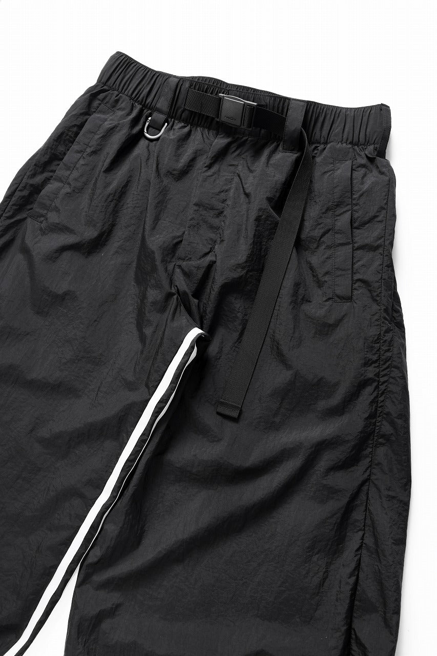 Y-3 Yohji Yamamoto 3 STRIPES LIGHT SHELL TRACK PANTS (BLACK)