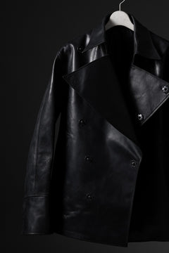 画像をギャラリービューアに読み込む, ierib exclusive Jean Coat-Blouson / Horse Nubuck Leather (BLACK)