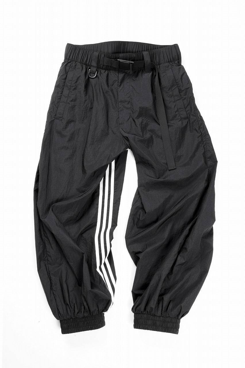 Y-3 Yohji Yamamoto 3 STRIPES LIGHT SHELL TRACK PANTS (BLACK)