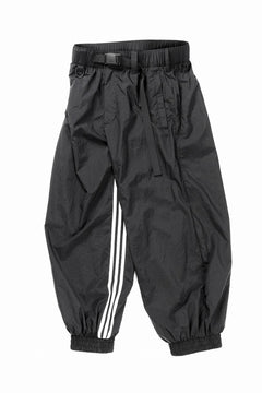 画像をギャラリービューアに読み込む, Y-3 Yohji Yamamoto 3 STRIPES LIGHT SHELL TRACK PANTS (BLACK)