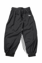 画像をギャラリービューアに読み込む, Y-3 Yohji Yamamoto 3 STRIPES LIGHT SHELL TRACK PANTS (BLACK)