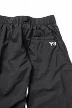 Load image into Gallery viewer, Y-3 Yohji Yamamoto 3 STRIPES LIGHT SHELL TRACK PANTS (BLACK)