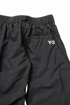 画像をギャラリービューアに読み込む, Y-3 Yohji Yamamoto 3 STRIPES LIGHT SHELL TRACK PANTS (BLACK)