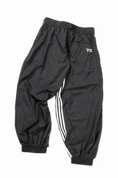 画像をギャラリービューアに読み込む, Y-3 Yohji Yamamoto 3 STRIPES LIGHT SHELL TRACK PANTS (BLACK)