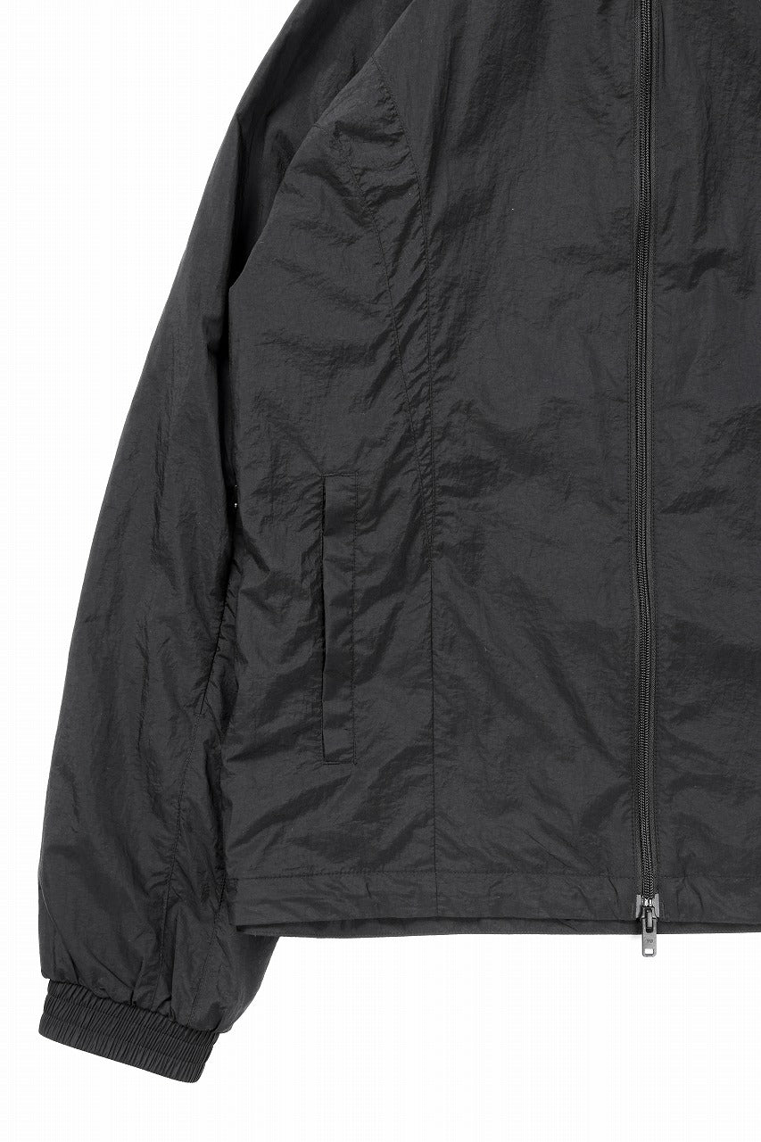 Y-3 Yohji Yamamoto 3 STRIPES LIGHT SHELL TRACK BLOUSON (BLACK)