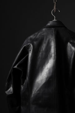 画像をギャラリービューアに読み込む, ierib exclusive Jean Coat-Blouson / Horse Nubuck Leather (BLACK)