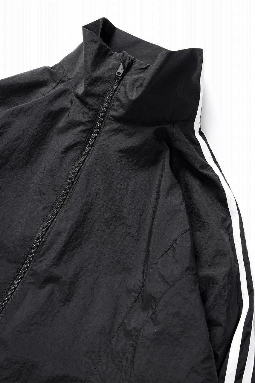 Y-3 Yohji Yamamoto 3 STRIPES LIGHT SHELL TRACK BLOUSON (BLACK)