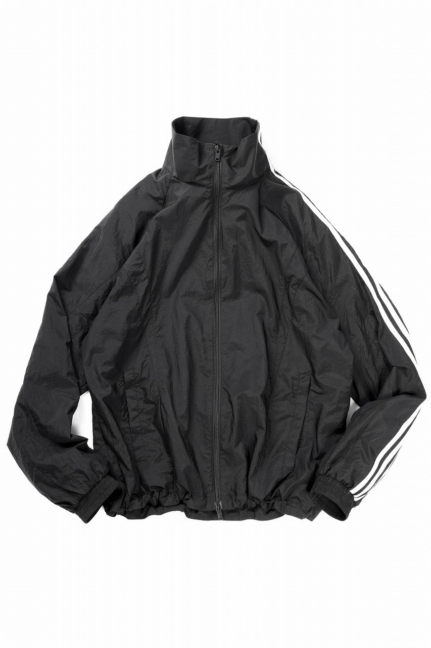 Y-3 Yohji Yamamoto 3 STRIPES LIGHT SHELL TRACK BLOUSON (BLACK)