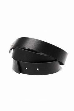 Load image into Gallery viewer, m.a+ double cross buckle medium belt / EX+1D GR3,0 (BLACK)