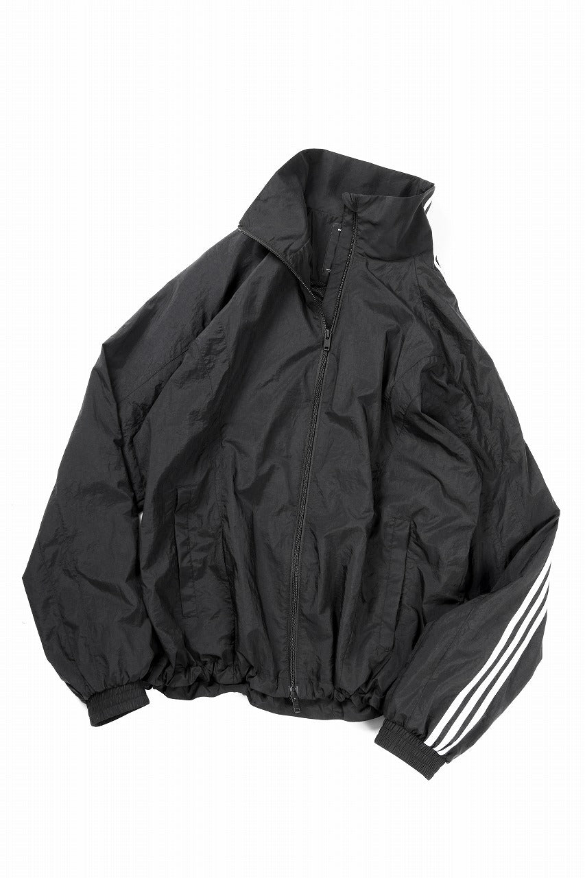 Y-3 Yohji Yamamoto 3 STRIPES LIGHT SHELL TRACK BLOUSON (BLACK)