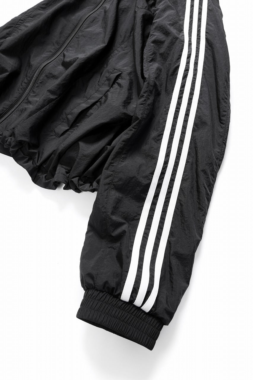 Y-3 Yohji Yamamoto 3 STRIPES LIGHT SHELL TRACK BLOUSON (BLACK)