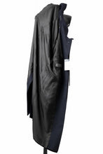 Load image into Gallery viewer, Y&#39;s for men  SOUTIEN COLLAR COAT / SMOOTH FLANNEL (NAVY)