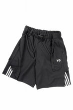 Load image into Gallery viewer, Y-3 Yohji Yamamoto SPORTS UNIFORM 3 STRIPES SHORTS (BLACK)