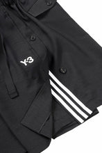 Load image into Gallery viewer, Y-3 Yohji Yamamoto SPORTS UNIFORM 3 STRIPES SHORTS (BLACK)