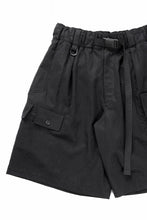 画像をギャラリービューアに読み込む, Y-3 Yohji Yamamoto WASH TWILL SHORTS (BLACK)