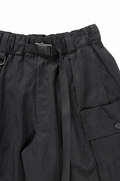 画像をギャラリービューアに読み込む, Y-3 Yohji Yamamoto WASH TWILL SHORTS (BLACK)