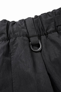 画像をギャラリービューアに読み込む, Y-3 Yohji Yamamoto WASH TWILL SHORTS (BLACK)