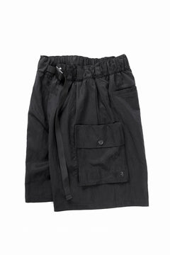 画像をギャラリービューアに読み込む, Y-3 Yohji Yamamoto WASH TWILL SHORTS (BLACK)