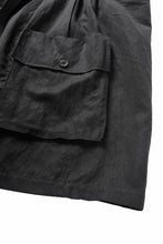 画像をギャラリービューアに読み込む, Y-3 Yohji Yamamoto WASH TWILL SHORTS (BLACK)