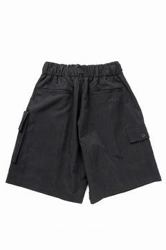 画像をギャラリービューアに読み込む, Y-3 Yohji Yamamoto WASH TWILL SHORTS (BLACK)