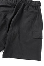 画像をギャラリービューアに読み込む, Y-3 Yohji Yamamoto WASH TWILL SHORTS (BLACK)