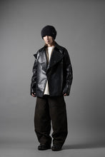 画像をギャラリービューアに読み込む, ierib exclusive Jean Coat-Blouson / Horse Nubuck Leather (BLACK)