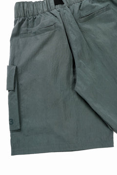 画像をギャラリービューアに読み込む, Y-3 Yohji Yamamoto WASH TWILL SHORTS (GREEN OXIDE)