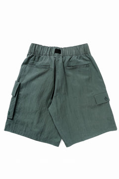 画像をギャラリービューアに読み込む, Y-3 Yohji Yamamoto WASH TWILL SHORTS (GREEN OXIDE)