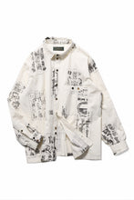 画像をギャラリービューアに読み込む, Aleksandr Manamis LES CREATURES SHORT COLLAR REGULAR SHIRT (ORNAMENT)