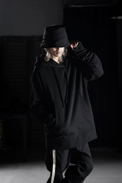 画像をギャラリービューアに読み込む, thom/krom SWEAT HOODIE PARKA / ORGANIC FRENCH TERRY (BLACK)