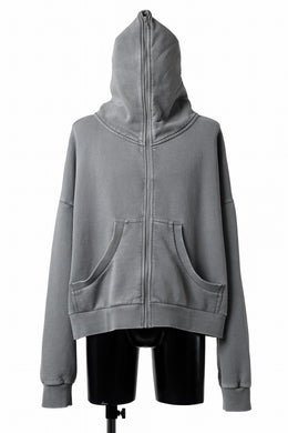 entire studios ETERNAL ZIP SWEAT PARKA (RHINO)