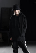 画像をギャラリービューアに読み込む, thom/krom SWEAT HOODIE PARKA / ORGANIC FRENCH TERRY (BLACK)