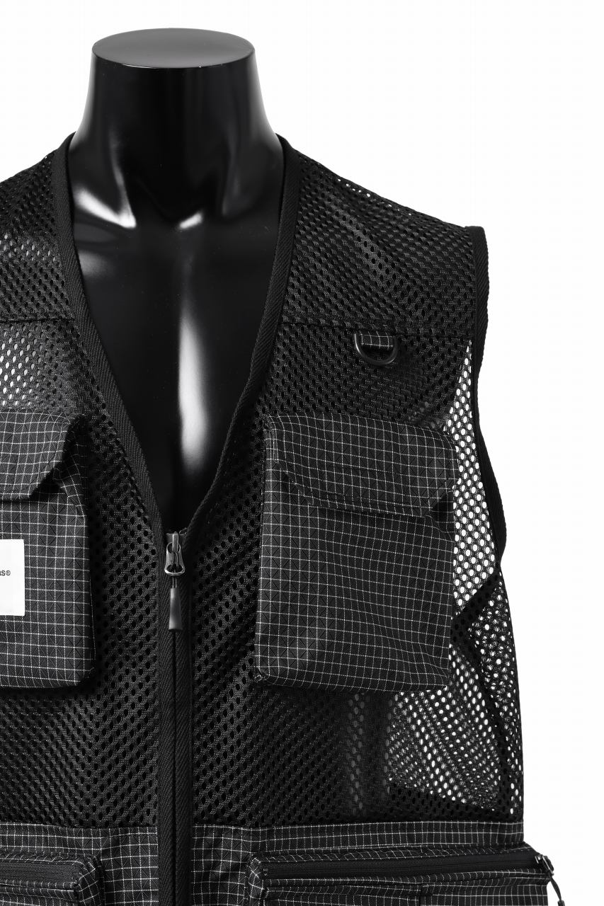 FINDERS KEEPERS AFTERMATH FK-UTILITY VEST / Dyneema (BLACK)