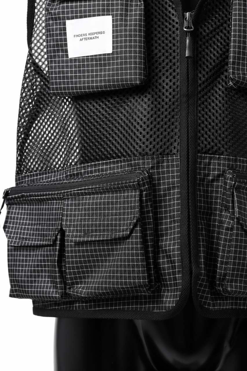 FINDERS KEEPERS AFTERMATH FK-UTILITY VEST / Dyneema (BLACK)