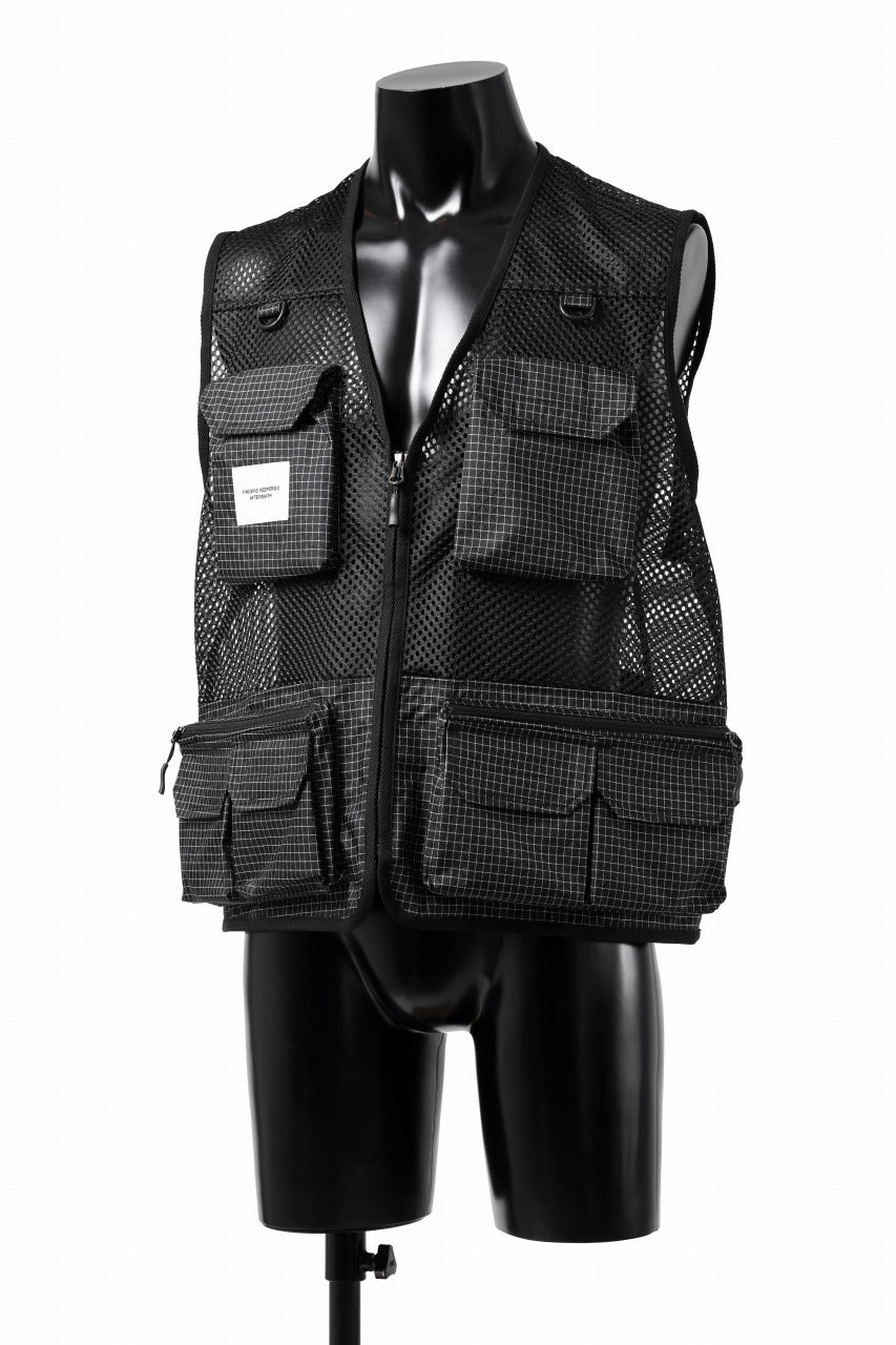 FINDERS KEEPERS AFTERMATH FK-UTILITY VEST / Dyneema (BLACK)