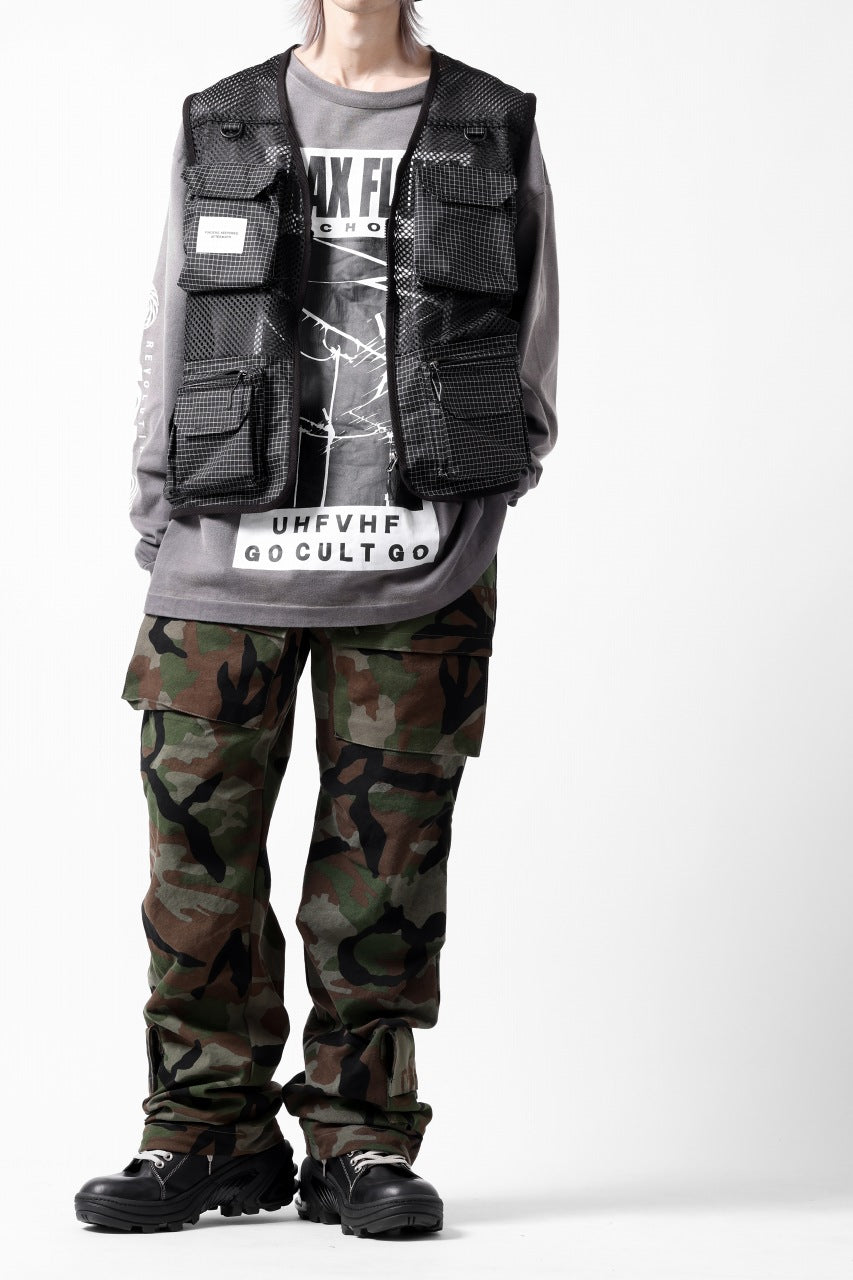 FINDERS KEEPERS AFTERMATH FK-UTILITY VEST / Dyneema (BLACK)