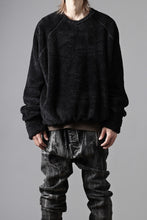 Load image into Gallery viewer, N/07 exclusive BOA FLEECE LOOSEY TOP (BLACK)