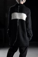 画像をギャラリービューアに読み込む, thom/krom MOCK NECK KNIT PULLOVER / ALPACA WOOL (BLACK)