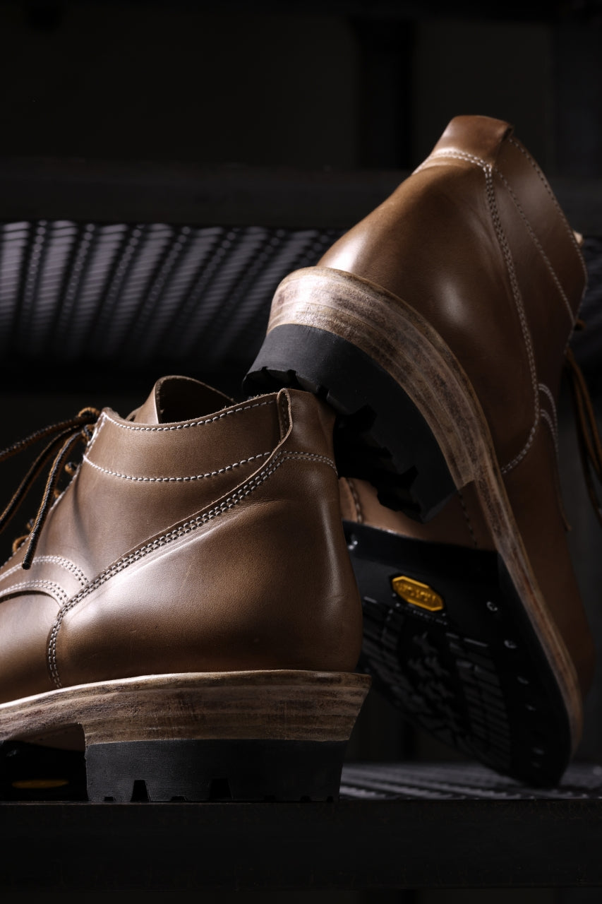 Load image into Gallery viewer, Portaille x LOOM exclusive DOUBLE STITCHED WELT WORKING DERBY / HORWEEN CHROMEXCEL (NATURAL)