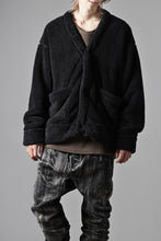 画像をギャラリービューアに読み込む, N/07 exclusive BOA FLEECE 3B CARDIGAN (BLACK)