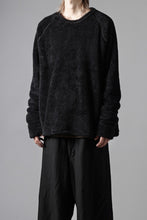 Load image into Gallery viewer, N/07 exclusive BOA FLEECE STRAIGHT TOP (BLACK)