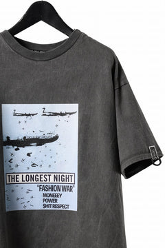 Load image into Gallery viewer, beauty : beast x CVTVLIST S/S TEE &quot;FASHION WAR&quot; (G.BLACK)