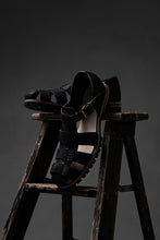 Load image into Gallery viewer, ierib Gurkha Sandals / Kesennuma Shark (BLACK)