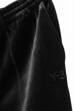 Load image into Gallery viewer, Y-3 Yohji Yamamoto VELVET CUF PANTS (BLACK)